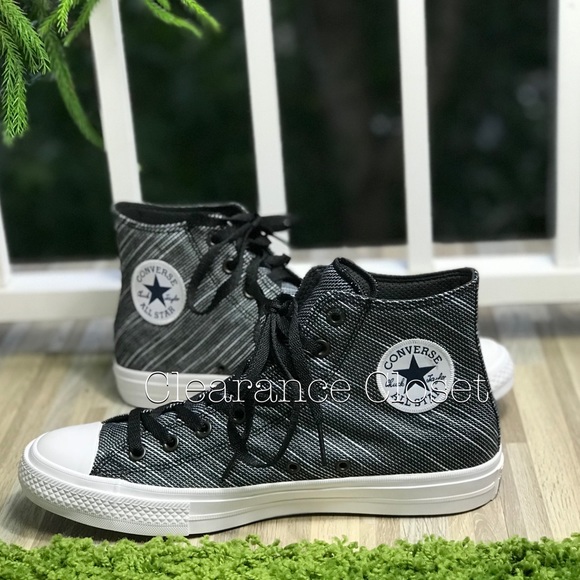 NWT Converse CT || HI Black/White M AUTHENTIC - Picture 3 of 8